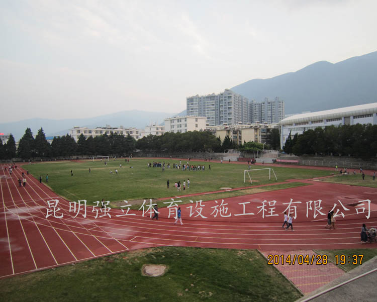 大理學院荷花校區(qū)塑膠跑道項目